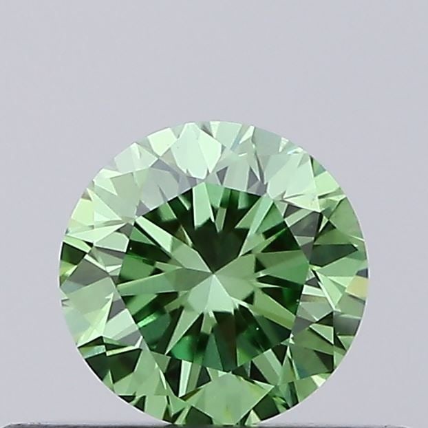 Loose Diamond - ROUND 0.25ct Fancy Vivid Green VS1: Loose Diamond - ROUND 0.25ct Fancy Vivid Green VS1 Source: This is a real non-mined Diamond that has been grown in a lab Shape: ROUND Carats: 0.25 Color: Fancy Vivid Green Certification: IGI Video: