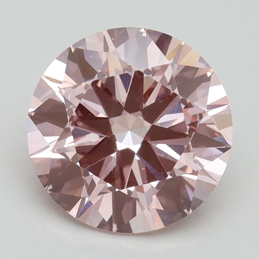 Loose Diamond - ROUND 2.5ct Fancy Intense Pink SI1: Loose Diamond - ROUND 2.5ct Fancy Intense Pink SI1 Source: This is a real non-mined Diamond that has been grown in a lab Shape: ROUND Carats: 2.5 Color: Fancy Intense Pink Certification: IGI Video: