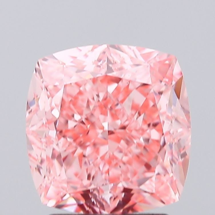 Loose Diamond - CUSHION MODIFIED 3.22ct Fancy Vivid Pink VS1: Loose Diamond - CUSHION MODIFIED 3.22ct Fancy Vivid Pink VS1 Source: This is a real non-mined Diamond that has been grown in a lab Shape: CUSHION MODIFIED Carats: 3.22 Color: Fancy Vivid Pink Certific