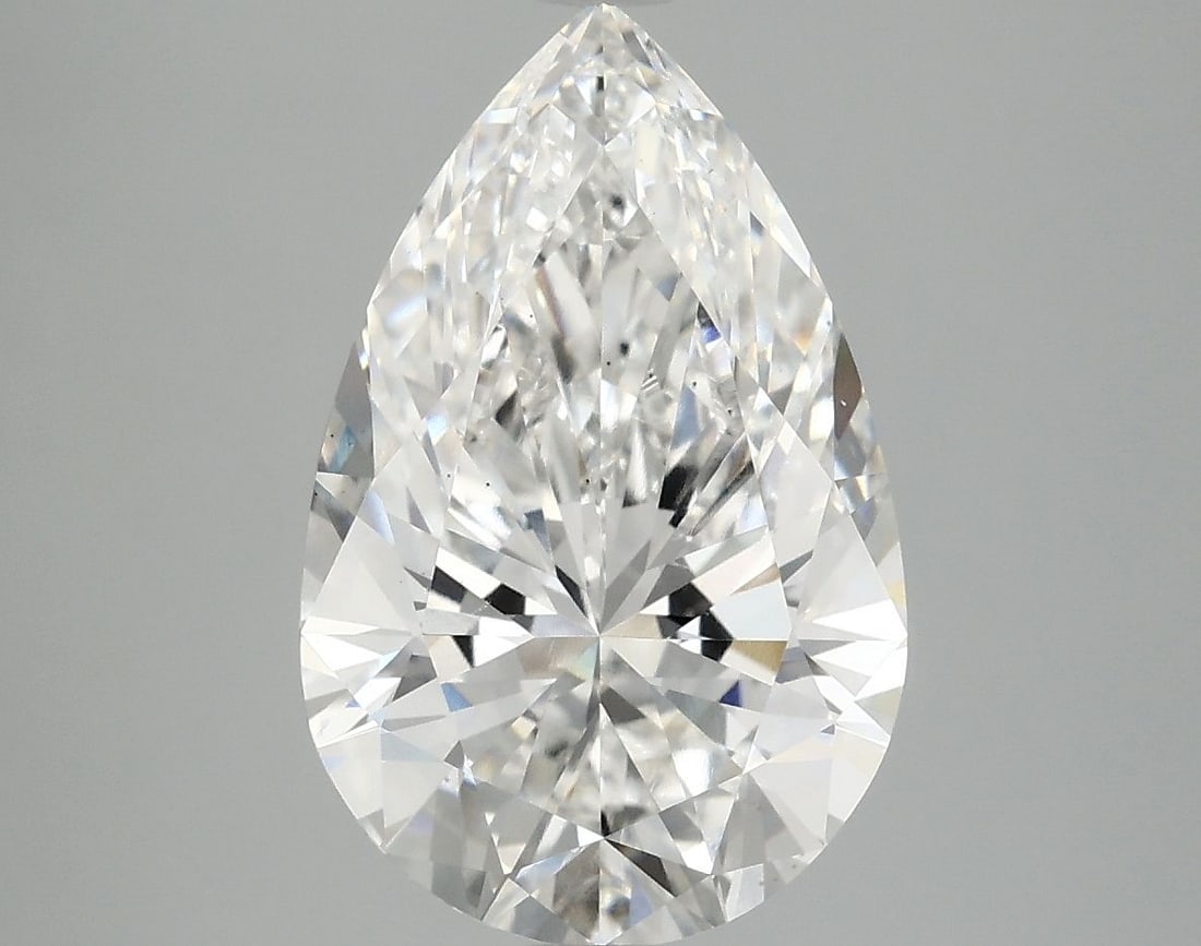 Loose Diamond - PEAR 4.09ct F VS2: Loose Diamond - PEAR 4.09ct F VS2 Source: This is a real non-mined Diamond that has been grown in a lab Shape: PEAR Carats: 4.09 Color: F Clarity: VS2 Certification: IGI Video: