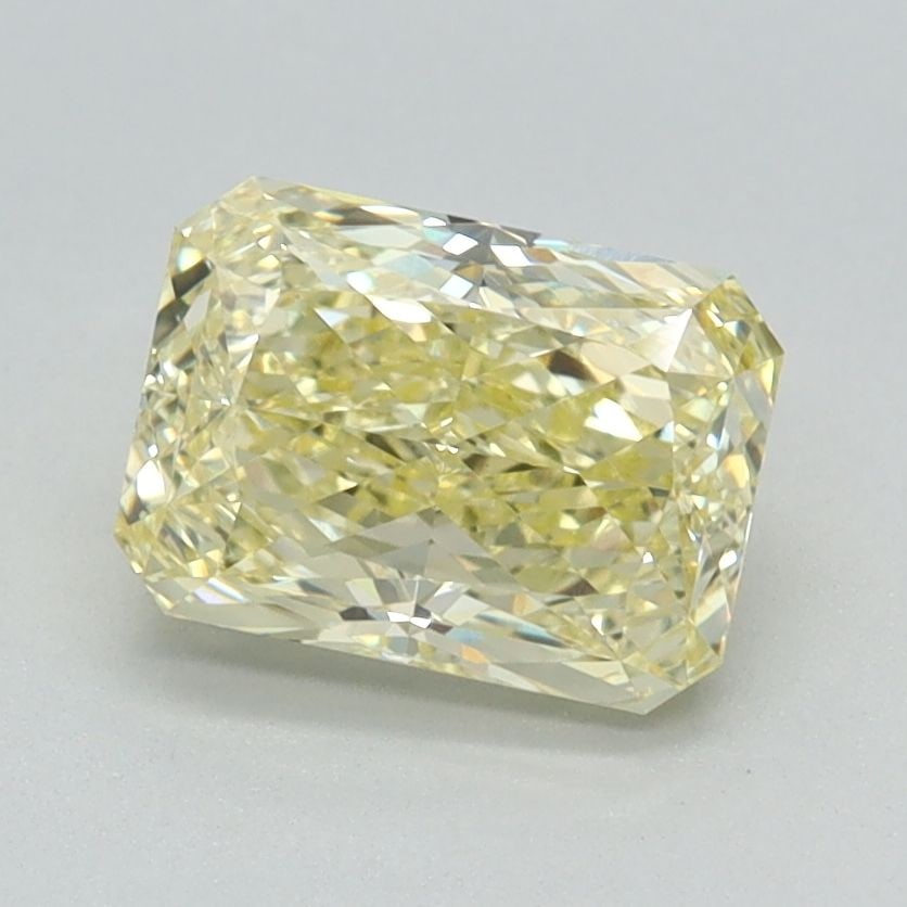 Loose Diamond - RADIANT 1.26ct Fancy Intense Yellow VVS2: Loose Diamond - RADIANT 1.26ct Fancy Intense Yellow VVS2 Source: This is a real non-mined Diamond that has been grown in a lab Shape: RADIANT Carats: 1.26 Color: Fancy Intense Yellow Certification: IG