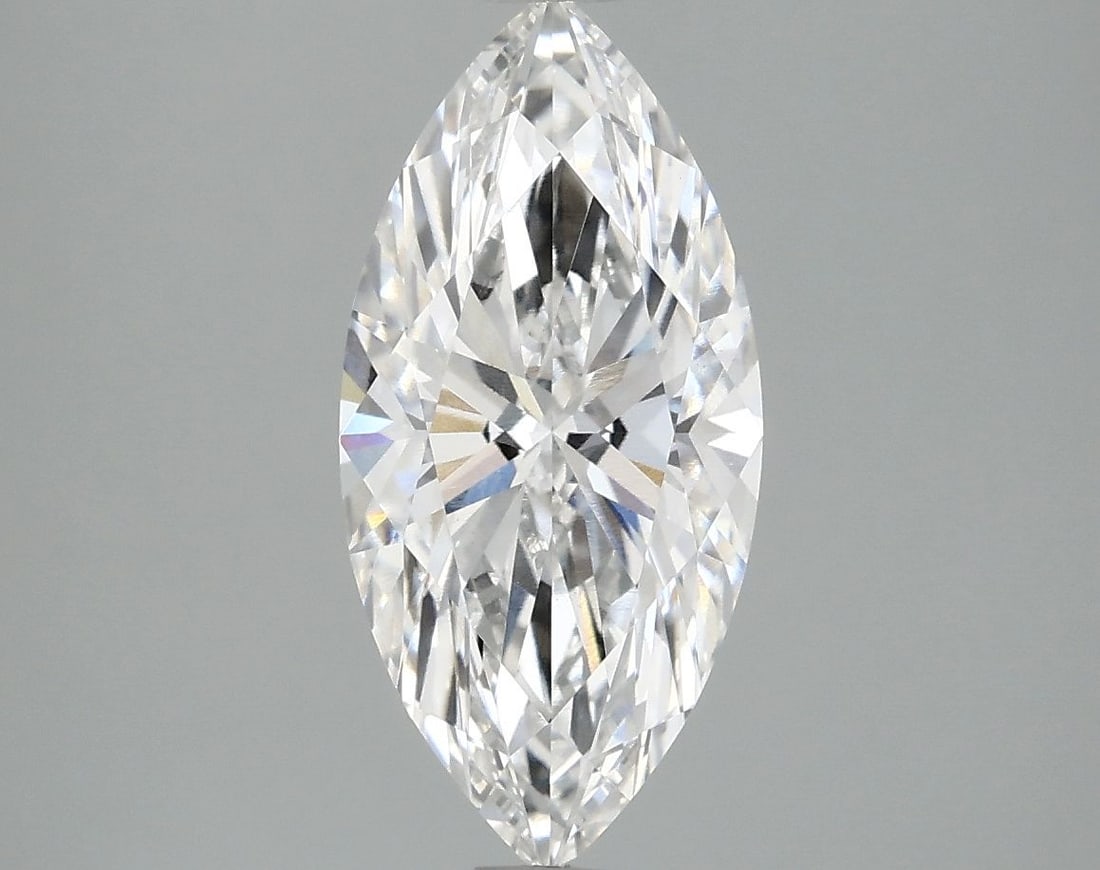 Loose Diamond - MARQUISE 2.02ct E VS2: Loose Diamond - MARQUISE 2.02ct E VS2 Source: This is a real non-mined Diamond that has been grown in a lab Shape: MARQUISE Carats: 2.02 Color: E Clarity: VS2 Certification: IGI Video:
