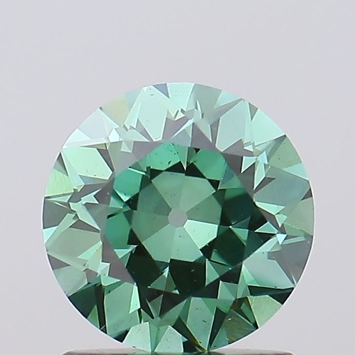 Loose Diamond - EUROPEAN CUT 1.31ct Fancy Vivid Green VS2: Loose Diamond - EUROPEAN CUT 1.31ct Fancy Vivid Green VS2 Source: This is a real non-mined Diamond that has been grown in a lab Shape: EUROPEAN CUT Carats: 1.31 Color: Fancy Vivid Green Certification: