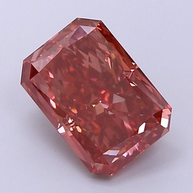 Loose Diamond - RADIANT 2.69ct Fancy Vivid Pink VS1: Loose Diamond - RADIANT 2.69ct Fancy Vivid Pink VS1 Source: This is a real non-mined Diamond that has been grown in a lab Shape: RADIANT Carats: 2.69 Color: Fancy Vivid Pink Certification: IGI Video: