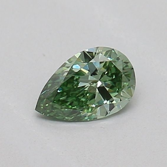 Loose Diamond - PEAR 0.15ct Fancy Vivid Green VS1: Loose Diamond - PEAR 0.15ct Fancy Vivid Green VS1 Source: This is a real non-mined Diamond that has been grown in a lab Shape: PEAR Carats: 0.15 Color: Fancy Vivid Green Certification: IGI The Diamond