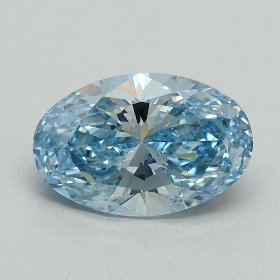 Loose Diamond - OVAL 1.5ct Fancy Vivid Blue VS1: Loose Diamond - OVAL 1.5ct Fancy Vivid Blue VS1 Source: This is a real non-mined Diamond that has been grown in a lab Shape: OVAL Carats: 1.5 Color: Fancy Vivid Blue Certification: IGI Video: