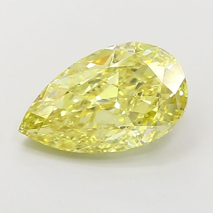 Loose Diamond - PEAR 2.51ct Fancy Intense Yellow VS1: Loose Diamond - PEAR 2.51ct Fancy Intense Yellow VS1 Source: This is a real non-mined Diamond that has been grown in a lab Shape: PEAR Carats: 2.51 Color: Fancy Intense Yellow Certification: IGI Video