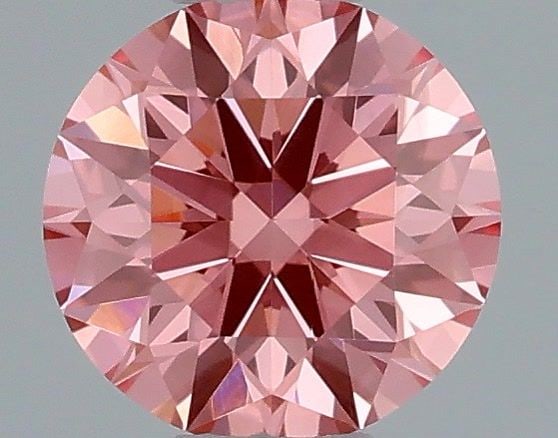 Ideal Loose Diamond - ROUND 0.35ct Fancy Vivid Pink VS2 (1 of 1)