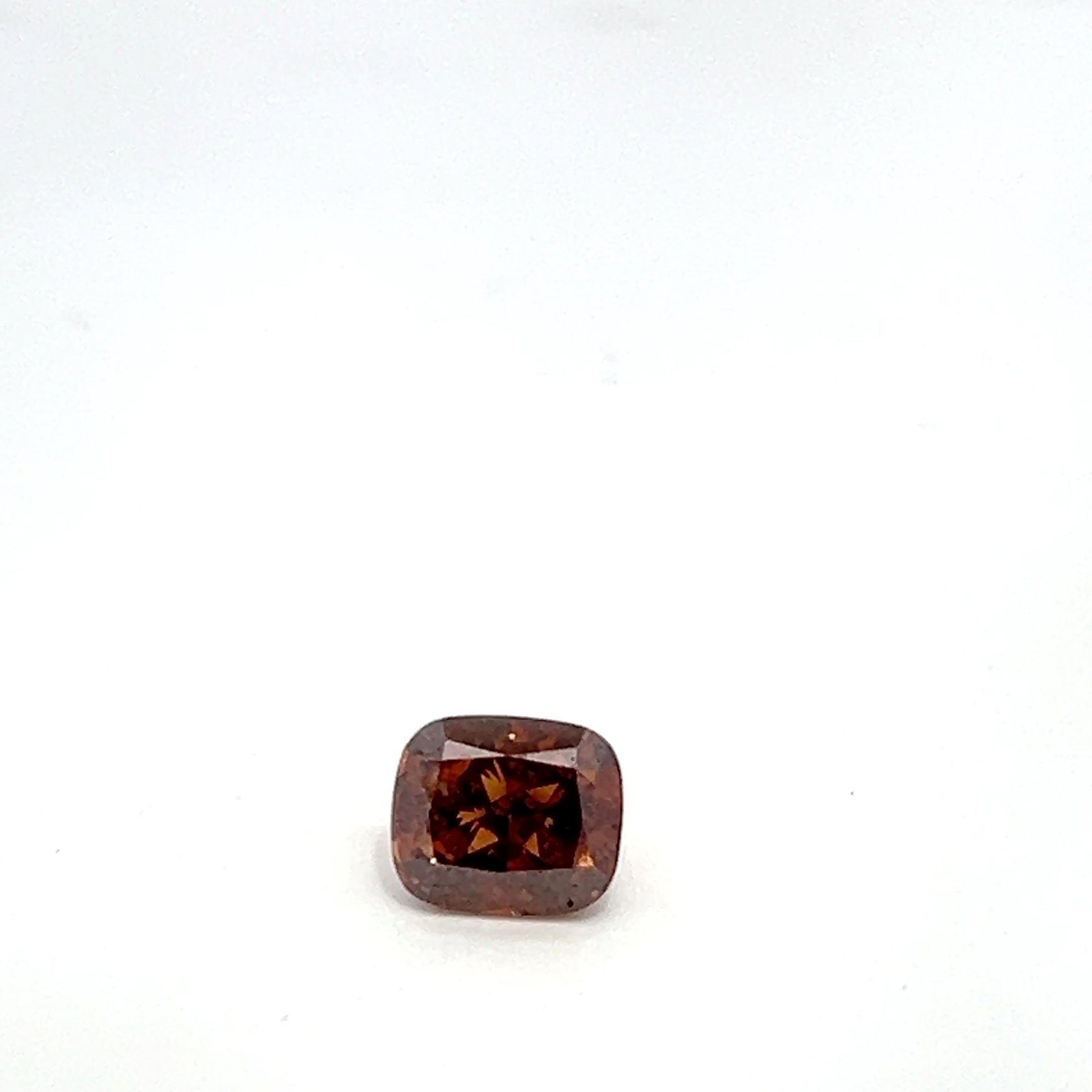 Loose Diamond - CUSHION BRILLIANT 2.51ct Fancy Brown VS2: Loose Diamond - CUSHION BRILLIANT 2.51ct Fancy Brown VS2 Source: This is a real non-mined Diamond that has been grown in a lab Shape: CUSHION BRILLIANT Carats: 2.51 Color: Fancy Brown Certification: N