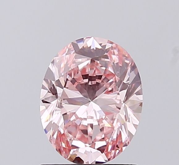Loose Diamond - OVAL 1.0ct Fancy Vivid Pink VS2: Loose Diamond - OVAL 1.0ct Fancy Vivid Pink VS2 Source: This is a real non-mined Diamond that has been grown in a lab Shape: OVAL Carats: 1.0 Color: Fancy Vivid Pink Certification: IGI Video: