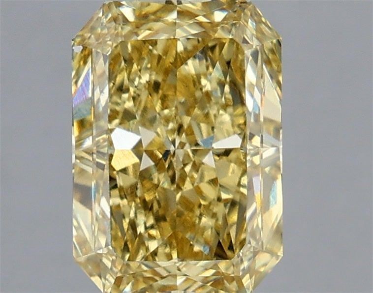 Loose Diamond - RADIANT 3.02ct Fancy Intense Yellow VS1: Loose Diamond - RADIANT 3.02ct Fancy Intense Yellow VS1 Source: This is a real non-mined Diamond that has been grown in a lab Shape: RADIANT Carats: 3.02 Color: Fancy Intense Yellow Certification: IGI