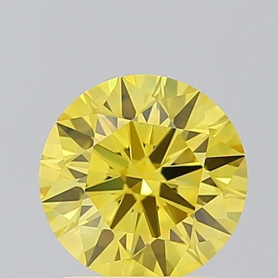 Ideal Loose Diamond - ROUND 1.09ct Fancy Vivid Yellow VVS2: Ideal Loose Diamond - ROUND 1.09ct Fancy Vivid Yellow VVS2 Source: This is a real non-mined Diamond that has been grown in a lab Shape: ROUND Carats: 1.09 Color: Fancy Vivid Yellow Certification: IGI 