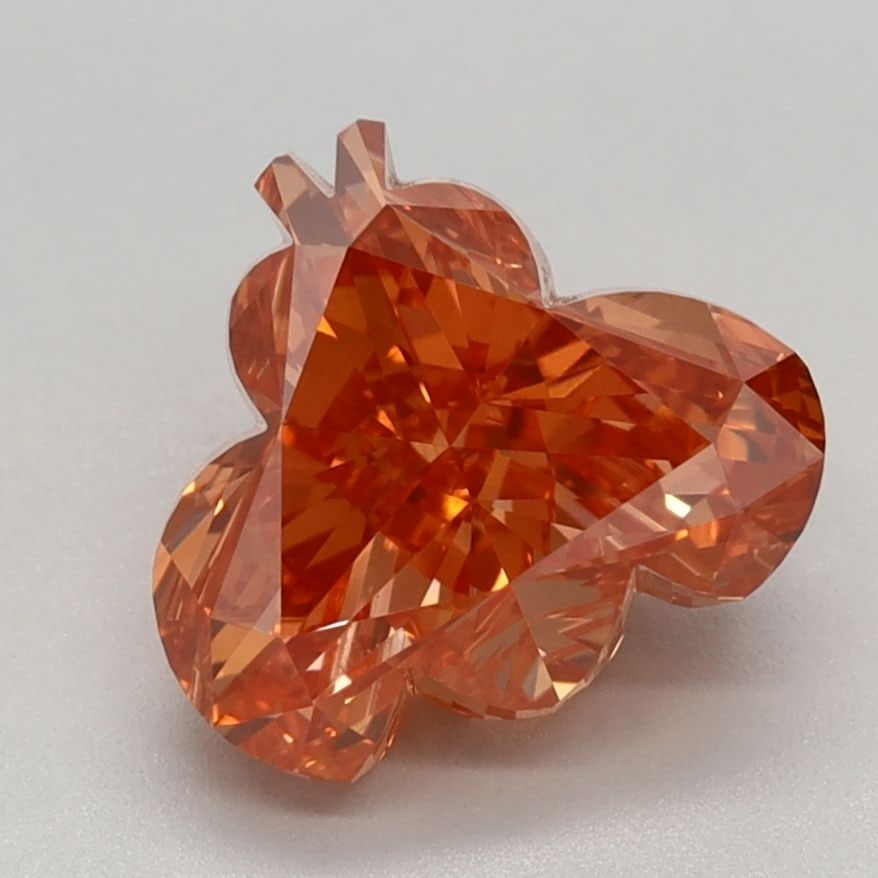 Loose Diamond - OTHER 2.01ct Fancy Vivid Pink Orange VVS2: Loose Diamond - OTHER 2.01ct Fancy Vivid Pink Orange VVS2 Source: This is a real non-mined Diamond that has been grown in a lab Shape: OTHER Carats: 2.01 Color: Fancy Vivid Pink Orange Certification: 
