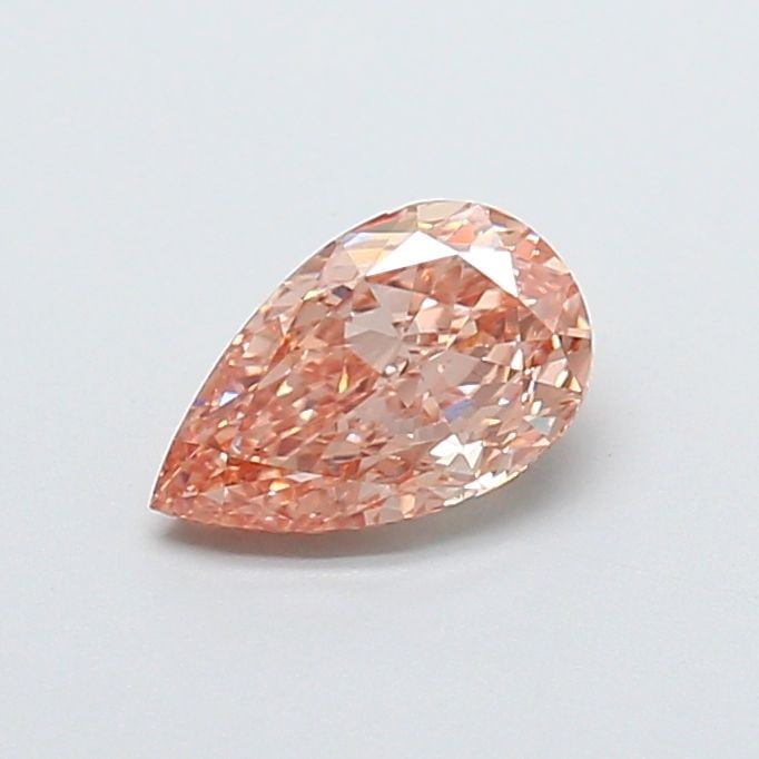 Loose Diamond - PEAR 1.27ct Fancy Pinkish Brown VVS2: Loose Diamond - PEAR 1.27ct Fancy Pinkish Brown VVS2 Source: This is a real non-mined Diamond that has been grown in a lab Shape: PEAR Carats: 1.27 Color: Fancy Pinkish Brown Certification: IGI