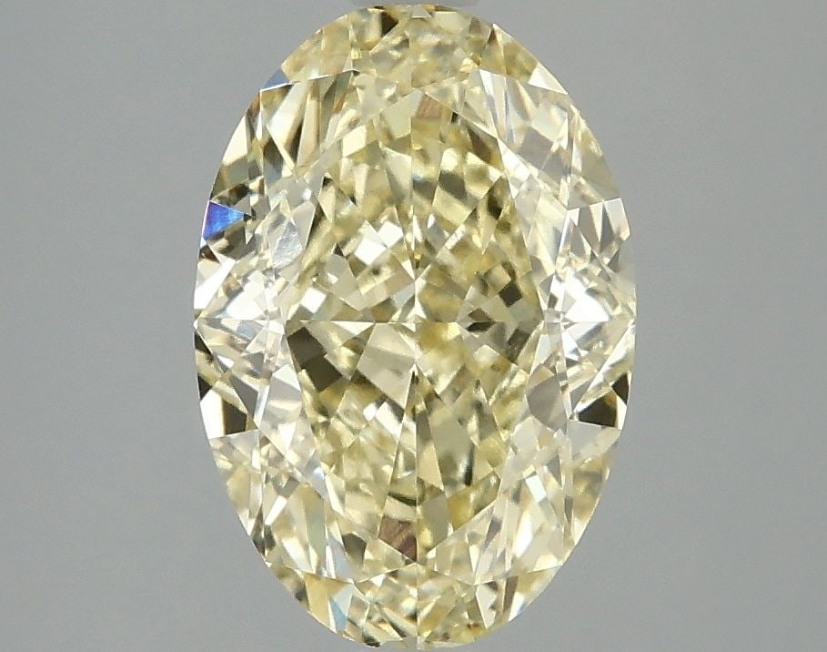 Loose Diamond - OVAL 3.0ct Fancy Intense Yellow VS1: Loose Diamond - OVAL 3.0ct Fancy Intense Yellow VS1 Source: This is a real non-mined Diamond that has been grown in a lab Shape: OVAL Carats: 3.0 Color: Fancy Intense Yellow Certification: IGI Video:
