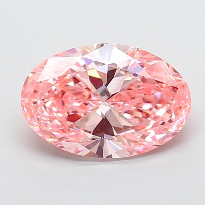 Loose Diamond - OVAL 2.01ct Fancy Vivid Pink VS2: Loose Diamond - OVAL 2.01ct Fancy Vivid Pink VS2 Source: This is a real non-mined Diamond that has been grown in a lab Shape: OVAL Carats: 2.01 Color: Fancy Vivid Pink Certification: IGI Video: Video