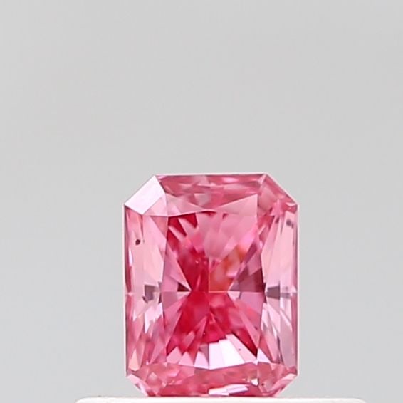 Loose Diamond - RADIANT 0.31ct Fancy Vivid Pink VS2: Loose Diamond - RADIANT 0.31ct Fancy Vivid Pink VS2 Source: This is a real non-mined Diamond that has been grown in a lab Shape: RADIANT Carats: 0.31 Color: Fancy Vivid Pink Certification: IGI The