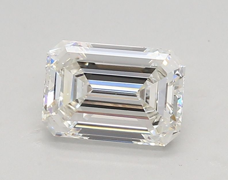 Loose Diamond - EMERALD 1.31ct G VVS2: Loose Diamond - EMERALD 1.31ct G VVS2 Source: This is a real non-mined Diamond that has been grown in a lab Shape: EMERALD Carats: 1.31 Color: G Clarity: VVS2 Certification: IGI Video: