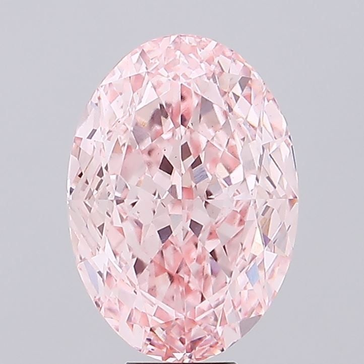 Loose Diamond - OVAL 11.05ct Fancy Vivid Pink VS2: Loose Diamond - OVAL 11.05ct Fancy Vivid Pink VS2 Source: This is a real non-mined Diamond that has been grown in a lab Shape: OVAL Carats: 11.05 Color: Fancy Vivid Pink Certification: IGI Video: