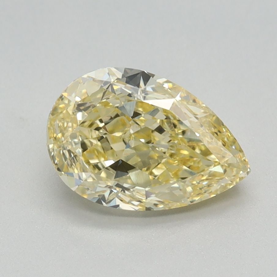 Loose Diamond - PEAR 1.26ct Fancy Intense Yellow VS1: Loose Diamond - PEAR 1.26ct Fancy Intense Yellow VS1 Source: This is a real non-mined Diamond that has been grown in a lab Shape: PEAR Carats: 1.26 Color: Fancy Intense Yellow Certification: IGI Video