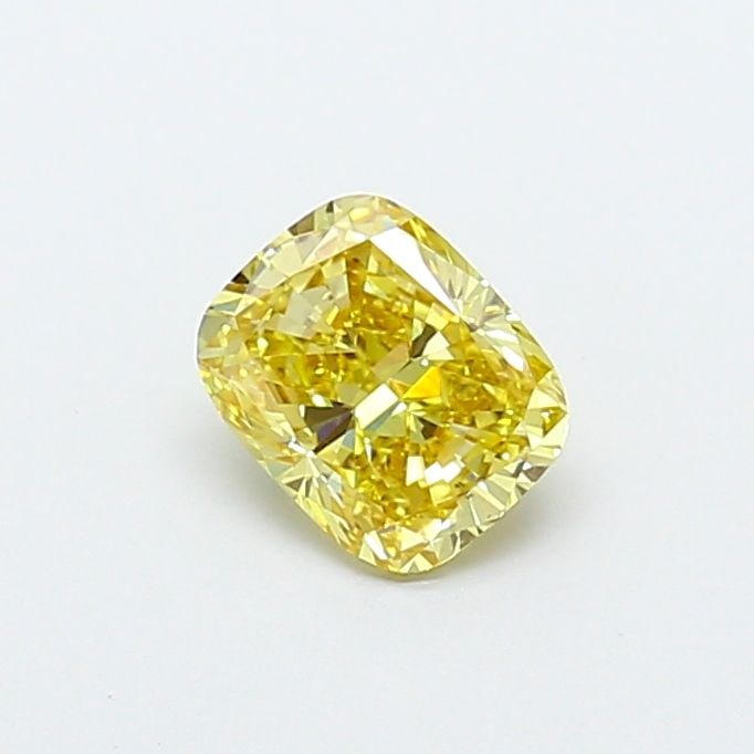 Loose Diamond - CUSHION MODIFIED 1.0ct Fancy Intense Yellow VS1: Loose Diamond - CUSHION MODIFIED 1.0ct Fancy Intense Yellow VS1 Source: This is a real non-mined Diamond that has been grown in a lab Shape: CUSHION MODIFIED Carats: 1.0 Color: Fancy Intense Yellow Ce