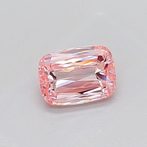 Loose Diamond - CUSHION BRILLIANT 1.06ct Fancy Vivid Pink VS1: Loose Diamond - CUSHION BRILLIANT 1.06ct Fancy Vivid Pink VS1 Source: This is a real non-mined Diamond that has been grown in a lab Shape: CUSHION BRILLIANT Carats: 1.06 Color: Fancy Vivid Pink Certif