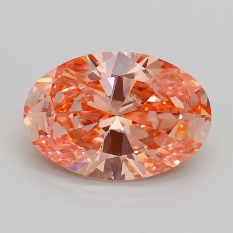 Loose Diamond - OVAL 1.7ct Fancy Vivid Pink SI1: Loose Diamond - OVAL 1.7ct Fancy Vivid Pink SI1 Source: This is a real non-mined Diamond that has been grown in a lab Shape: OVAL Carats: 1.7 Color: Fancy Vivid Pink Certification: IGI Video: