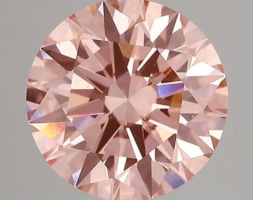 Ideal Loose Diamond - ROUND 2.93ct Fancy Vivid Pink VVS2: Ideal Loose Diamond - ROUND 2.93ct Fancy Vivid Pink VVS2 Source: This is a real non-mined Diamond that has been grown in a lab Shape: ROUND Carats: 2.93 Color: Fancy Vivid Pink Certification: IGI Vide