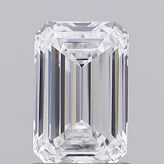 Loose Diamond - EMERALD 1.01ct D VVS1: Loose Diamond - EMERALD 1.01ct D VVS1 Source: This is a real non-mined Diamond that has been grown in a lab Shape: EMERALD Carats: 1.01 Color: D Clarity: VVS1 Certification: IGI Video: