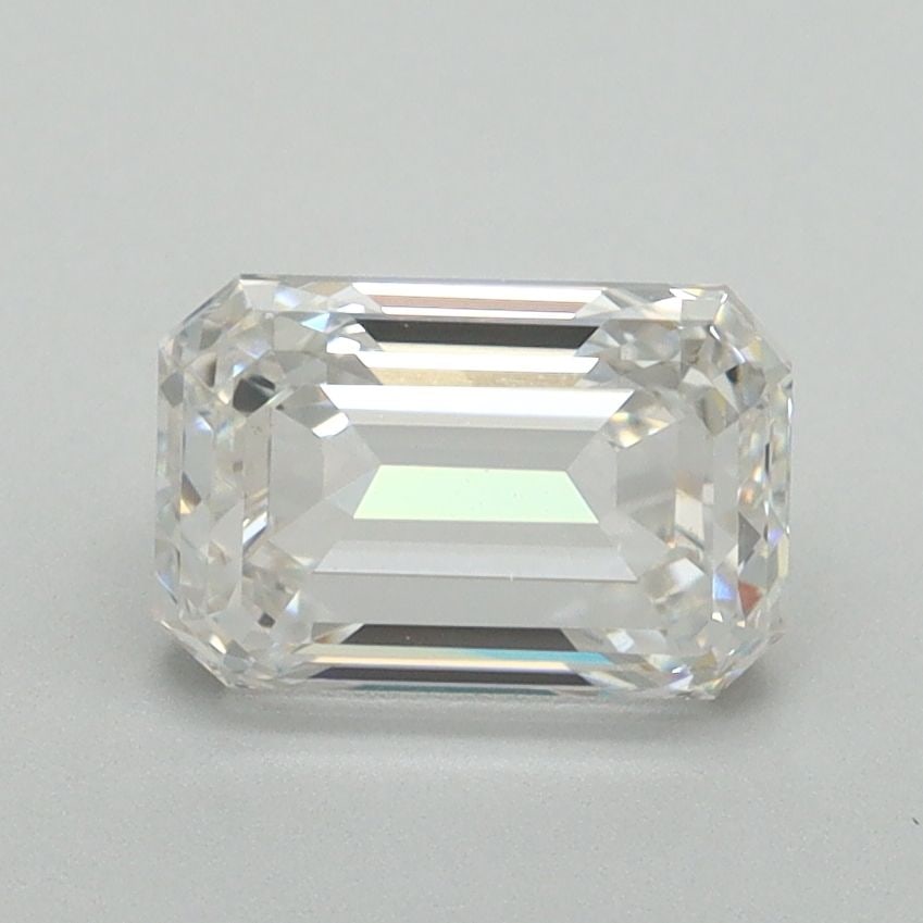 Loose Diamond - EMERALD 1.65ct F VS1: Loose Diamond - EMERALD 1.65ct F VS1 Source: This is a real non-mined Diamond that has been grown in a lab Shape: EMERALD Carats: 1.65 Color: F Clarity: VS1 Certification: NONE Video: