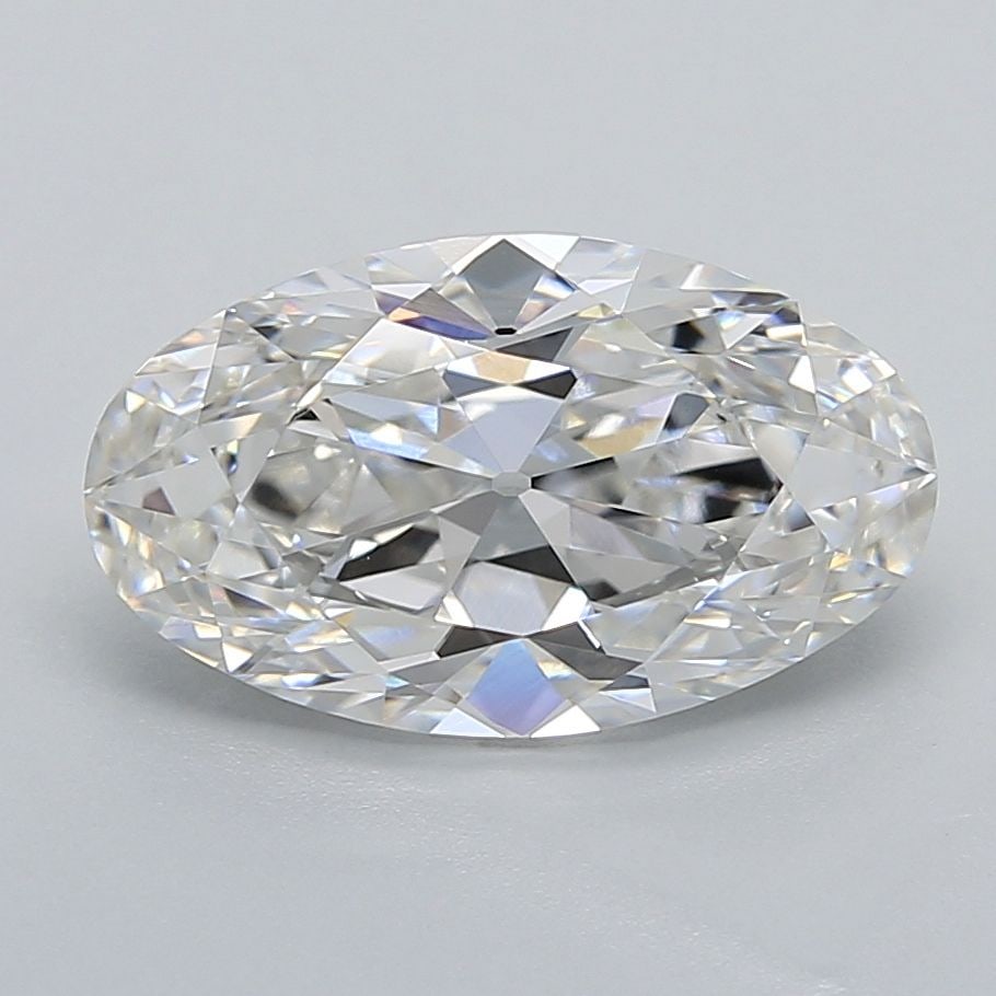 Loose Diamond - OVAL 2.53ct F VVS2: Loose Diamond - OVAL 2.53ct F VVS2 Source: This is a real non-mined Diamond that has been grown in a lab Shape: OVAL Carats: 2.53 Color: F Clarity: VVS2 Certification: IGI Video: