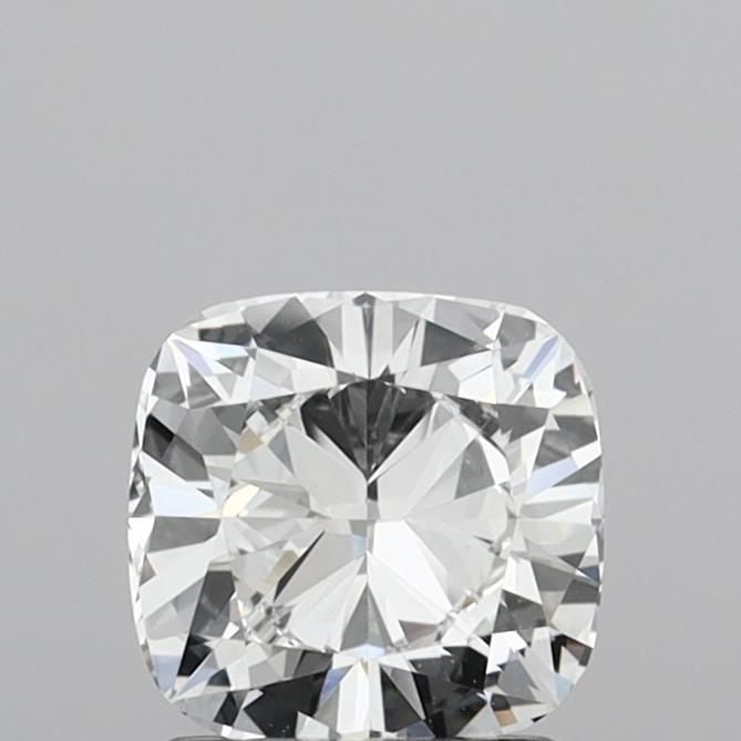 Loose Diamond - CUSHION MODIFIED 1.42ct E VVS2: Loose Diamond - CUSHION MODIFIED 1.42ct E VVS2 Source: This is a real non-mined Diamond that has been grown in a lab Shape: CUSHION MODIFIED Carats: 1.42 Color: E Clarity: VVS2 Certification: IGI Vide