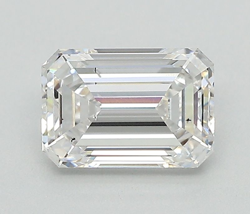 Loose Diamond - EMERALD 0.7ct E SI1: Loose Diamond - EMERALD 0.7ct E SI1 Source: This is a real non-mined Diamond that has been grown in a lab Shape: EMERALD Carats: 0.7 Color: E Clarity: SI1 Certification: IGI Video:
