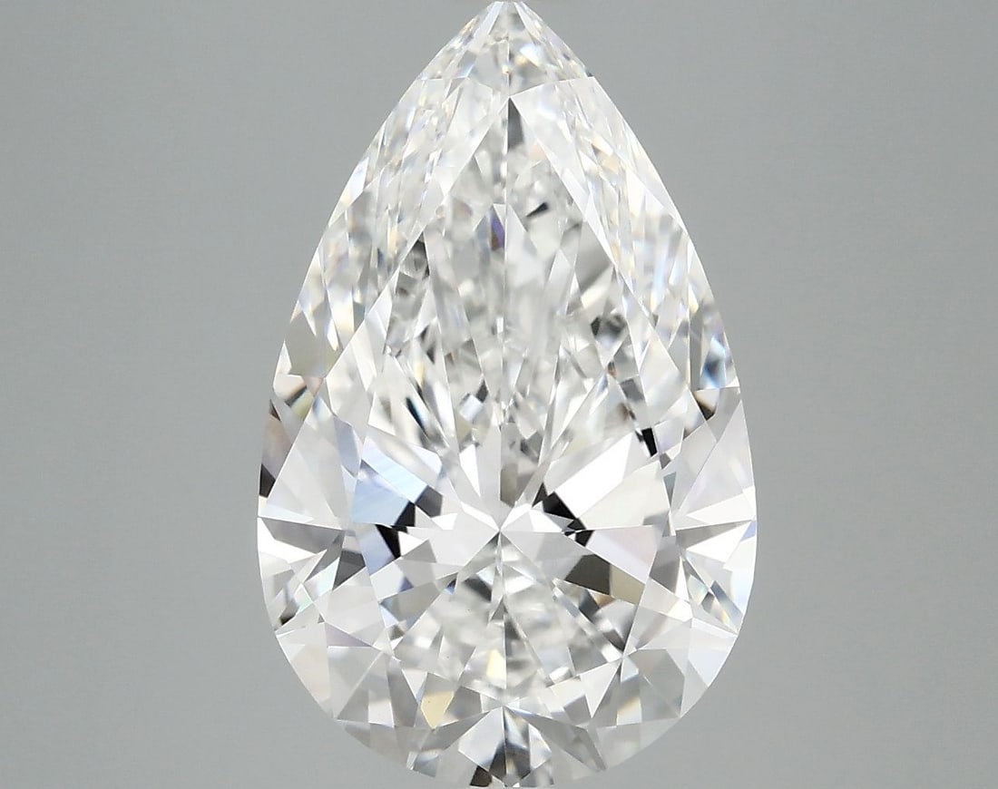 Loose Diamond - PEAR 5.01ct E VVS2: Loose Diamond - PEAR 5.01ct E VVS2 Source: This is a real non-mined Diamond that has been grown in a lab Shape: PEAR Carats: 5.01 Color: E Clarity: VVS2 Certification: IGI Video: