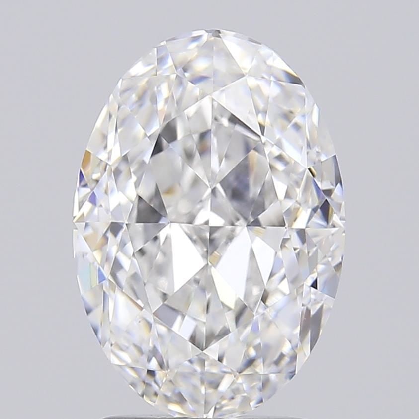 Loose Diamond - OVAL 2.52ct D VVS2: Loose Diamond - OVAL 2.52ct D VVS2 Source: This is a real non-mined Diamond that has been grown in a lab Shape: OVAL Carats: 2.52 Color: D Clarity: VVS2 Certification: IGI Video: