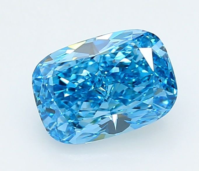 Loose Diamond - CUSHION MODIFIED 2.08ct Fancy Vivid Blue VS1: Loose Diamond - CUSHION MODIFIED 2.08ct Fancy Vivid Blue VS1 Source: This is a real non-mined Diamond that has been grown in a lab Shape: CUSHION MODIFIED Carats: 2.08 Color: Fancy Vivid Blue Certific