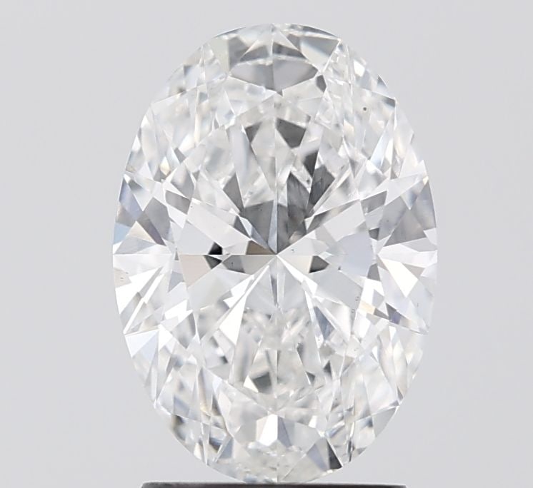 Loose Diamond - OVAL 2.06ct E VS1: Loose Diamond - OVAL 2.06ct E VS1 Source: This is a real non-mined Diamond that has been grown in a lab Shape: OVAL Carats: 2.06 Color: E Clarity: VS1 Certification: IGI Video: