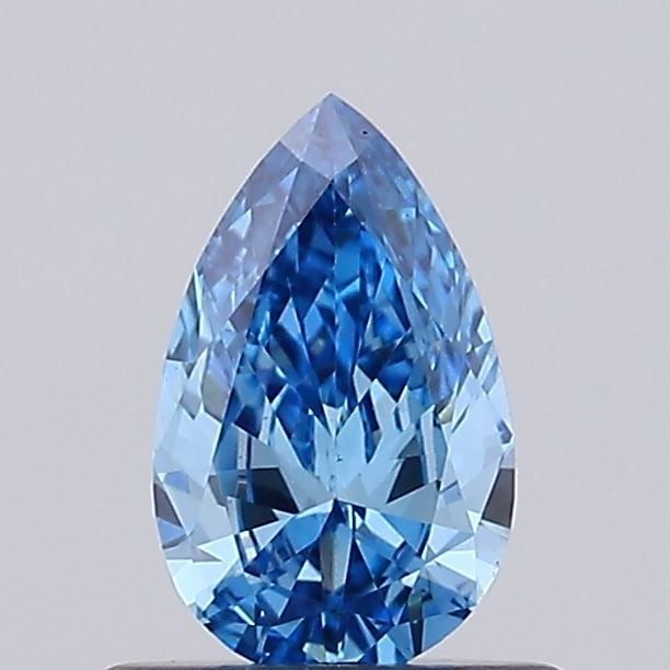 Loose Diamond - PEAR 0.45ct Fancy Vivid Blue VS1: Loose Diamond - PEAR 0.45ct Fancy Vivid Blue VS1 Source: This is a real non-mined Diamond that has been grown in a lab Shape: PEAR Carats: 0.45 Color: Fancy Vivid Blue Certification: NONE Video: