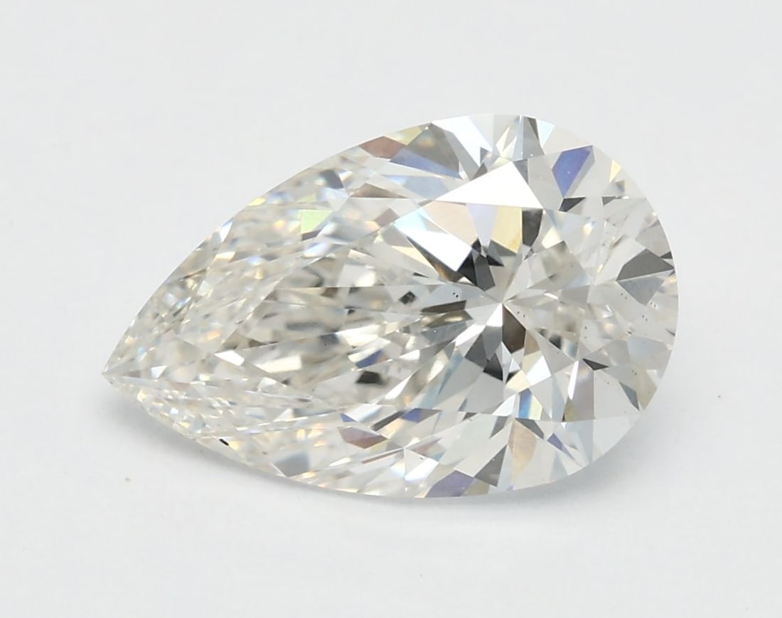 Loose Diamond - PEAR 2.0ct G VS2: Loose Diamond - PEAR 2.0ct G VS2 Source: This is a real non-mined Diamond that has been grown in a lab Shape: PEAR Carats: 2.0 Color: G Clarity: VS2 Certification: IGI Video: Video Link The Diamond