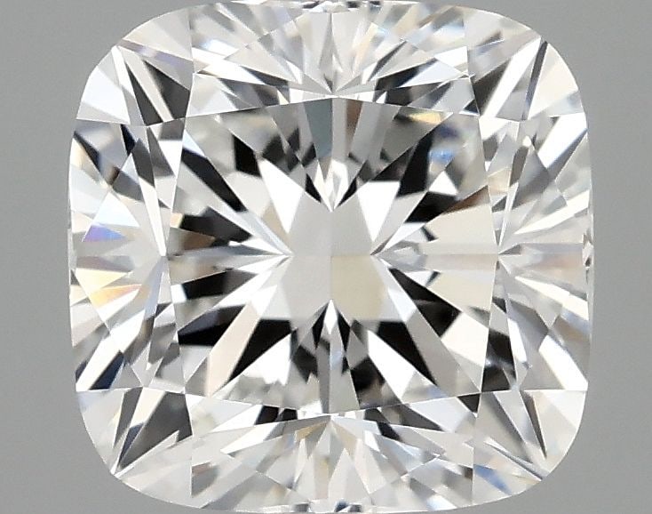 Loose Diamond - CUSHION MODIFIED 2.36ct E VVS2: Loose Diamond - CUSHION MODIFIED 2.36ct E VVS2 Source: This is a real non-mined Diamond that has been grown in a lab Shape: CUSHION MODIFIED Carats: 2.36 Color: E Clarity: VVS2 Certification: IGI Vide