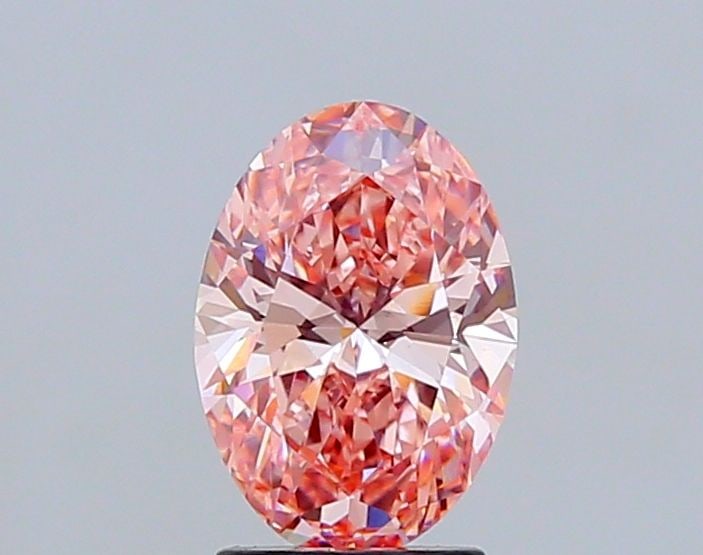 Loose Diamond - OVAL 2.01ct Fancy Vivid Pink VS1: Loose Diamond - OVAL 2.01ct Fancy Vivid Pink VS1 Source: This is a real non-mined Diamond that has been grown in a lab Shape: OVAL Carats: 2.01 Color: Fancy Vivid Pink Certification: IGI The Diamond