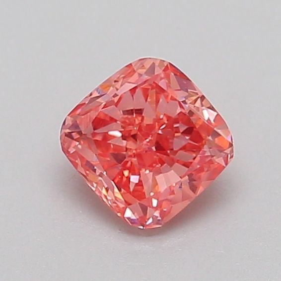 Loose Diamond - CUSHION MODIFIED 0.64ct Fancy Vivid Pink VS1: Loose Diamond - CUSHION MODIFIED 0.64ct Fancy Vivid Pink VS1 Source: This is a real non-mined Diamond that has been grown in a lab Shape: CUSHION MODIFIED Carats: 0.64 Color: Fancy Vivid Pink Certific