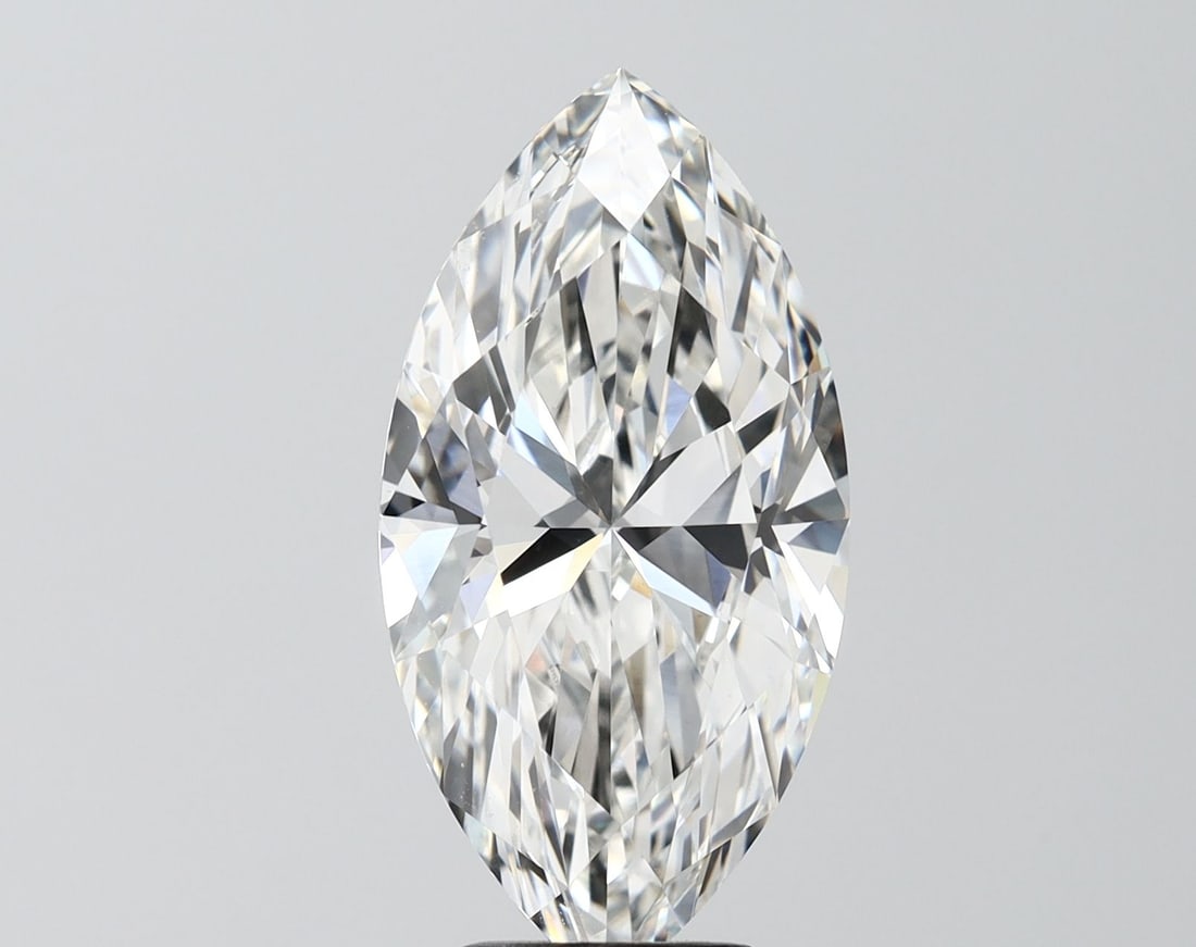 Loose Diamond - MARQUISE 5.31ct G VVS2: Loose Diamond - MARQUISE 5.31ct G VVS2 Source: This is a real non-mined Diamond that has been grown in a lab Shape: MARQUISE Carats: 5.31 Color: G Clarity: VVS2 Certification: IGI Video: Video Link