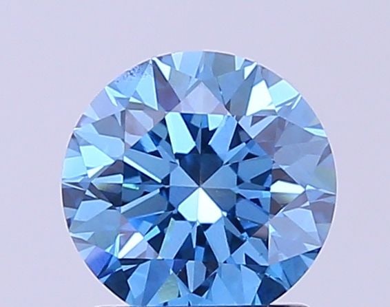 Ideal Loose Diamond - ROUND 1.5ct Fancy Vivid Blue VS2: Ideal Loose Diamond - ROUND 1.5ct Fancy Vivid Blue VS2 Source: This is a real non-mined Diamond that has been grown in a lab Shape: ROUND Carats: 1.5 Color: Fancy Vivid Blue Certification: IGI Video: