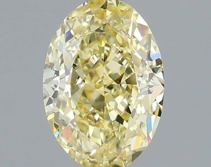 Loose Diamond - OVAL 1.51ct Fancy Intense Yellow VS1: Loose Diamond - OVAL 1.51ct Fancy Intense Yellow VS1 Source: This is a real non-mined Diamond that has been grown in a lab Shape: OVAL Carats: 1.51 Color: Fancy Intense Yellow Certification: IGI Video