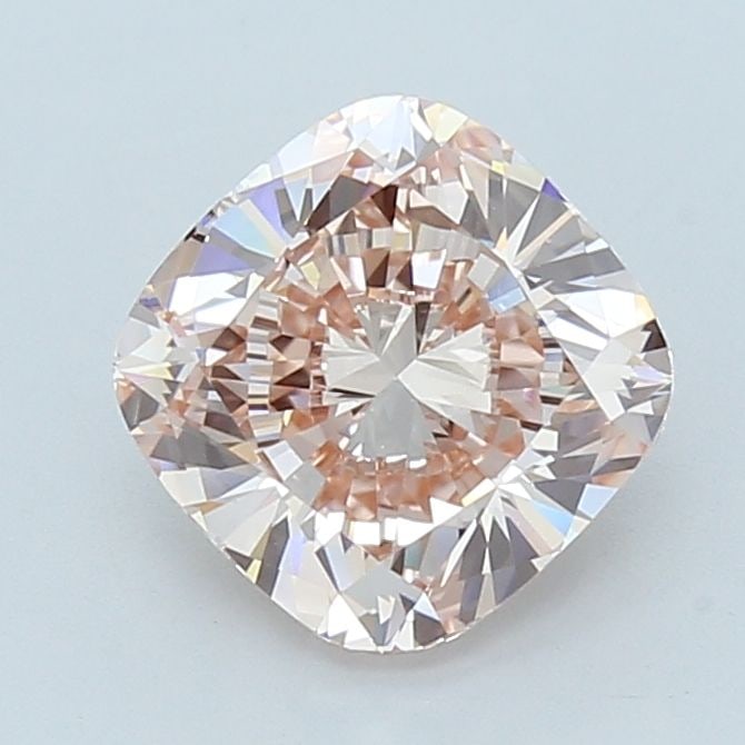 Loose Diamond - CUSHION MODIFIED 3.0ct Fancy Intense Pink VS1: Loose Diamond - CUSHION MODIFIED 3.0ct Fancy Intense Pink VS1 Source: This is a real non-mined Diamond that has been grown in a lab Shape: CUSHION MODIFIED Carats: 3.0 Color: Fancy Intense Pink Certif