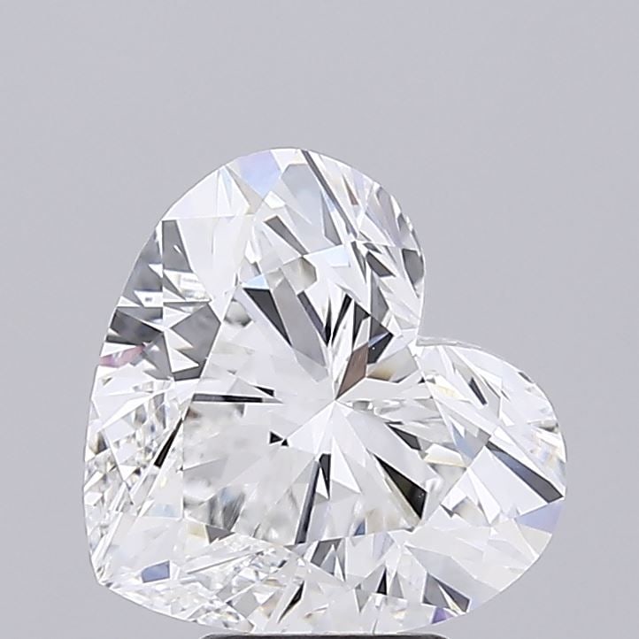 Loose Diamond - HEART 5.51ct F VVS2: Loose Diamond - HEART 5.51ct F VVS2 Source: This is a real non-mined Diamond that has been grown in a lab Shape: HEART Carats: 5.51 Color: F Clarity: VVS2 Certification: IGI The Diamond Depot Guarante