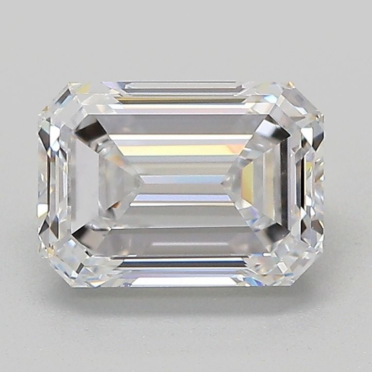 Loose Diamond - EMERALD 2.01ct D VVS2: Loose Diamond - EMERALD 2.01ct D VVS2 Source: This is a real non-mined Diamond that has been grown in a lab Shape: EMERALD Carats: 2.01 Color: D Clarity: VVS2 Certification: IGI Video: