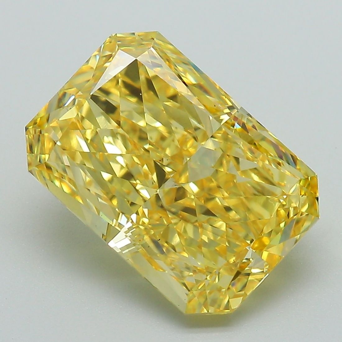 Loose Diamond - RADIANT 6.28ct Fancy Vivid Yellow SI1 (1 of 1)