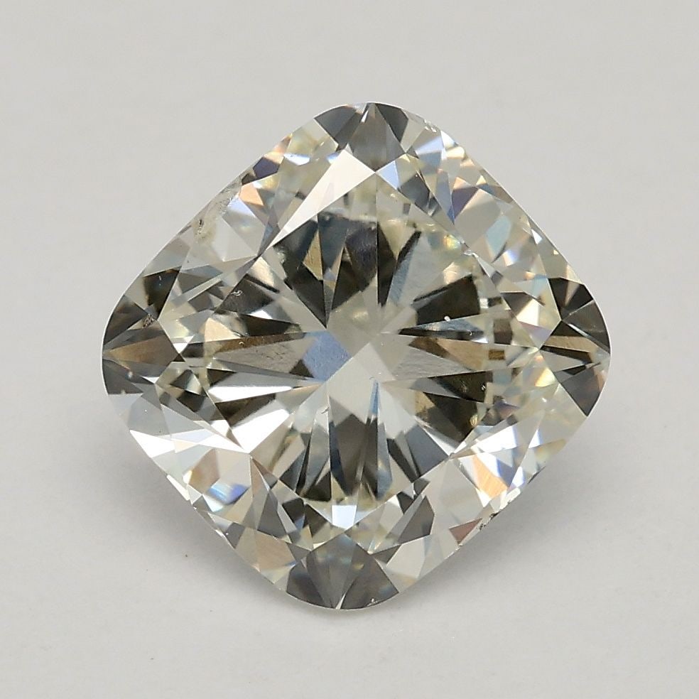 Loose Diamond - CUSHION MODIFIED 2.01ct J SI1: Loose Diamond - CUSHION MODIFIED 2.01ct J SI1 Source: This is a real non-mined Diamond that has been grown in a lab Shape: CUSHION MODIFIED Carats: 2.01 Color: J Clarity: SI1 Certification: IGI Video: